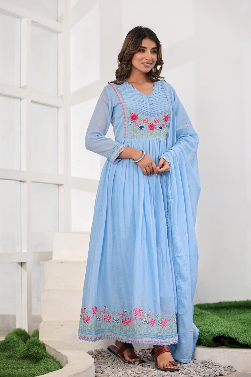 Mul cotton suit
