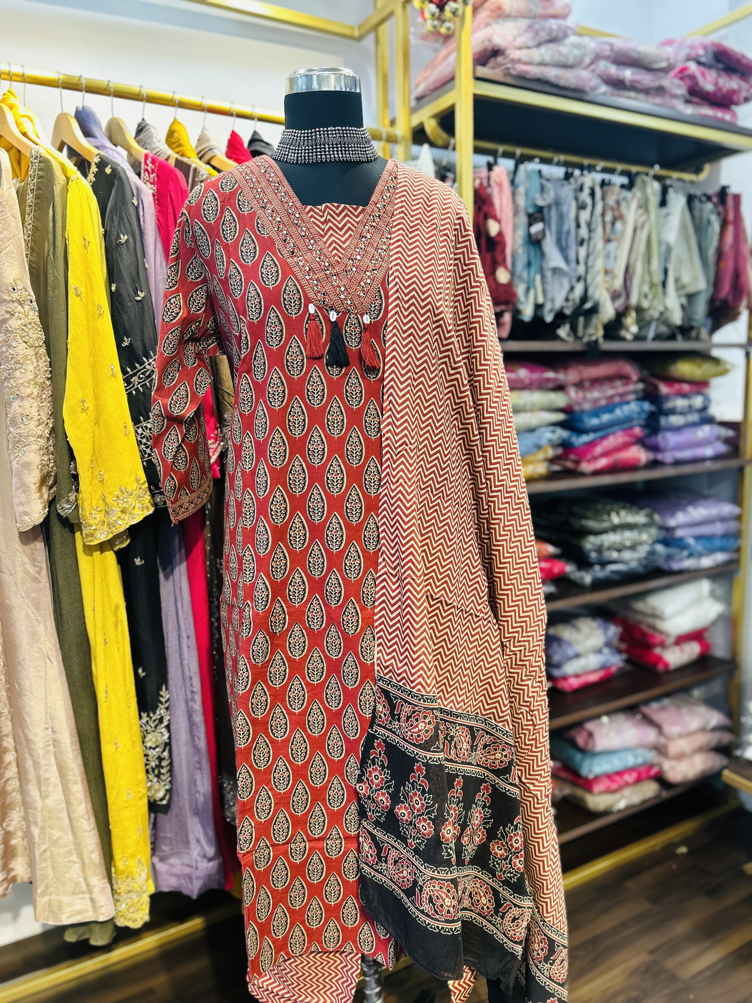 Premium cotton suit